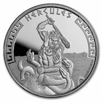 2023 1 Oz Silver Heroes Of Greek Myth: Hercules Bu