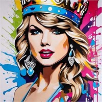 Swifty's Queen Hand Signed by Charis