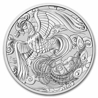 2022 1 Oz Silver Phoenix Brilliant Coin