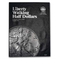 Whitman Folder - Liberty Walking Half $ 1916-1936