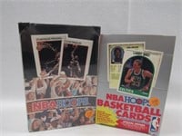 (2) BOXES OF N.B.A. HOOPS CARDS:
