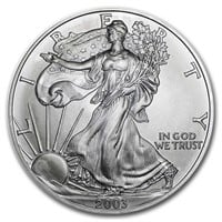 2003 1 Oz American Silver Eagle