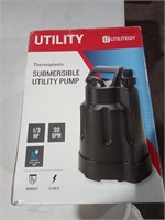 Utilitech Thermoplastic Submersible Utility Pump