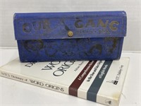Vintage Our Gang School Box and Dictionary of