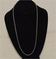 Sterling Rope Chain   14.63g