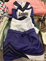 Lakers youth, xx small cheerleader outfit