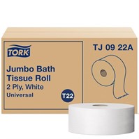 Tork Jumbo Toilet Paper Roll White