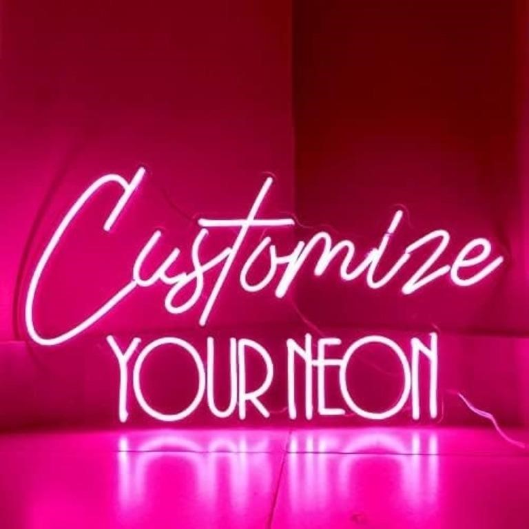 Custom Neon Sign For Wall Decor (good Girl) Pink