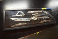 Knives And Glass Case