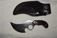 White Tail Cutlery Skinner Knife w/Antelope Design