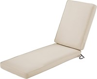 Water-resistant  Outdoor Chaise Lounge Cushion