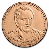 1 Oz Copper Rnd - Founders Of Liberty: Cicero