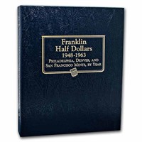 Whitman Coin #9126 Franklin Half Dollars 1948-1963