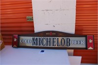 Cold Beer Michelob sign