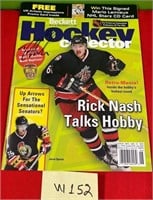 N - SIGNED HOCKEY RICK NASH TALKS HOBBY ISSUE