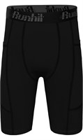 ($20) Runhit Youth Boys Compression Pants