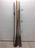 5 Various Length / Condition Oars