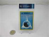Water Energy 1999, carte pokemon gradée TGA
