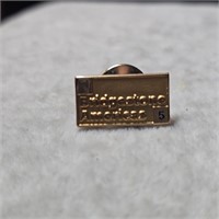 1/10 10k Gold Tie / Lapel Pin