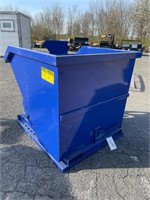 New Hopper Dumpster W/ Fork Inserts