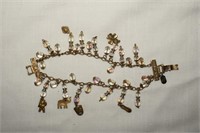 Designs by Paula Bracelet w/ Crystals & Charms