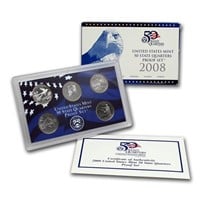 2008-s 50 State Quarters Proof Set