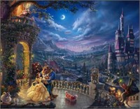 Disney Beauty & the Beast Dancing in the Moonlight