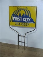 FIRST CITY Realty Sign
