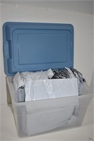 75 Bubble Padded Poly Mailers 5x9 in Lidded Tote