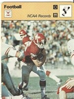 1979 Steve Owens NCAA Records Oklahoma Sooners Spo