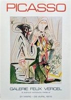 Picasso GALERIE FELIX VERCEL 1972 Lithograph