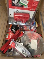 Box of Miscellaneous Milwaukee Tools & Accessories