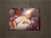 2016 Topps Now Mike Trout 150th Homerun Angels Lim
