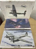 3 Model Plane Kits