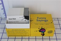 FUNNY SAYINGS CONVERSATION CARDS