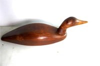 Large Signed Carved Duck