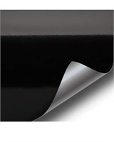 $36(4.2x5ft) Black Gloss 5ft x 3ft Vinyl Wrap Roll
