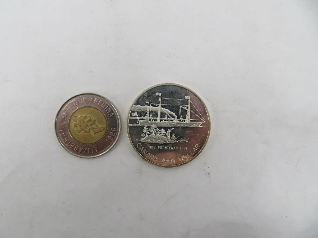 Dollar Canada 1991 silver