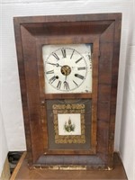 Antique Wall Clock - Needs Some Tlc