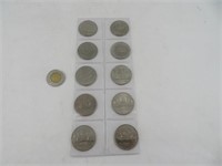 10 x 1$ Canada Nickel