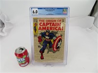 Captain America #109 , comic book gradé CGC 6.0 ,