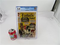 Fantastic Four #15 , comic book gradé CGC 5.0 ,