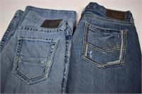 Two Pair Mens Ariat M5 Straight Jeans Sz 33x36