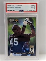 1994 Collectors Choice Michael Jordan RC 661 PSA 9