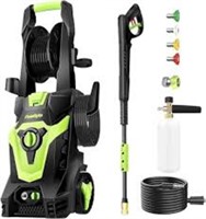 Powryte Electric Pressure Washer With Hose Reel,
