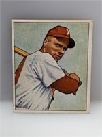 1950 Bowman #84 Richie Ashburn HOF MK Back