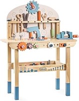 Robud Large Wooden Play Tool Workbench Set For