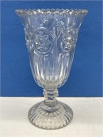 Uranium Glass Celery Vase