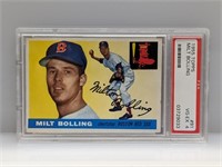 1955 Topps PSA 4 #91 - Milt Bolling Boston Red Sox