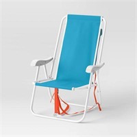 Outdoor Portable Backpack Chair Ocean Floor Dark B